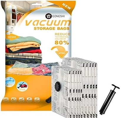 12 gói túi chứa chân không (3 X JUMBO, 3 X LARGE, 3 X MEDIUM, 3 X SMALL)