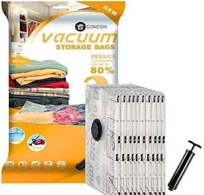 12 gói túi chứa chân không (3 X JUMBO, 3 X LARGE, 3 X MEDIUM, 3 X SMALL)