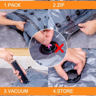 12 gói túi chứa chân không (3 X JUMBO, 3 X LARGE, 3 X MEDIUM, 3 X SMALL)