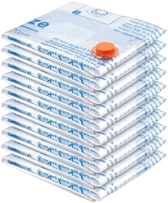 8 gói túi chứa chân không với máy bơm không khí điện,2 jumbo,2 lớn,2 trung bình,2 túi nhỏ