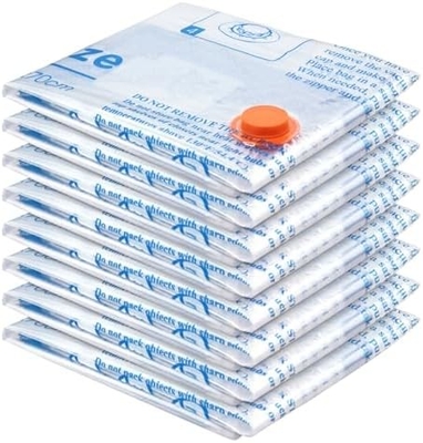 8 gói túi chứa chân không với máy bơm không khí điện,2 jumbo,2 lớn,2 trung bình,2 túi nhỏ