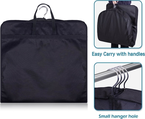 KimBora 43&quot; Suit bags cho phòng tủ lưu trữ và du lịch, GUSSETED treo túi quần áo cho đàn ông suit cover với tay cầm cho