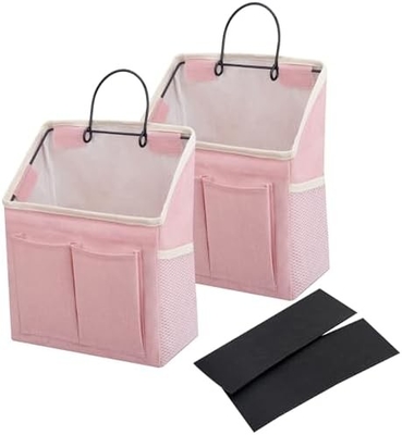 2 gói túi treo tường tổ chức giỏ với túi cho phòng tắm phòng ngủ nhà bếp phòng ký túc xá thiết yếu