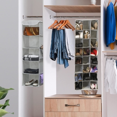 Đơn giản đồ gia dụng 5 kệ treo tủ tổ chức, màu xám