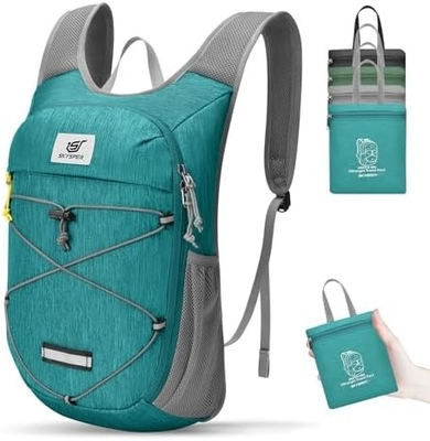SKYSPER Bộ ba lô đi bộ gấp - 10L Nhỏ nhẹ Daypack Hít thở ba lô du lịch cho nam nữ