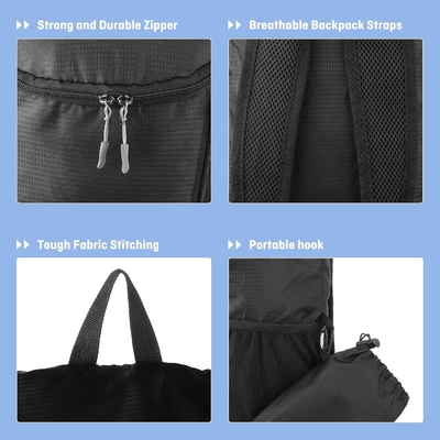 HIKING BACKPACK, chống nước và chống mặc trọng lượng nhẹ BACKPACK PACKABLE, ngoài trời du lịch Cắm trại DAYPACK