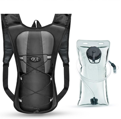 Túi lưng ẩm ẩm ẩm Water Backpack với 2L (70-ounce) Hydration Bladder cho nam giới Phụ nữ Trẻ em chạy bộ