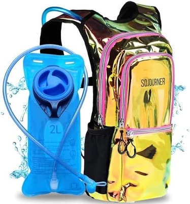 Sojourner Hydration Pack, Hydration Backpack - Water Backpack với 2l Hydration Bladder, Festival Essential - Rave