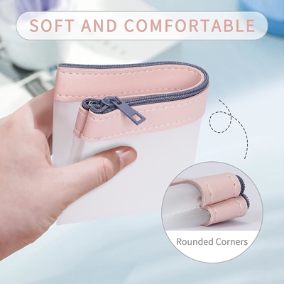 Classycoo bút chì Case 4 Pack Zipper bút chì túi, đa chức năng rõ ràng bút chì túi tổ chức đồ văn phòng túi lưu trữ