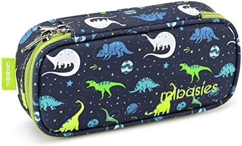 Hộp đựng bút chì mibasies Kids dành cho bé gái và bé trai Túi đựng bút mềm cầu vồng (Rainbow 1)