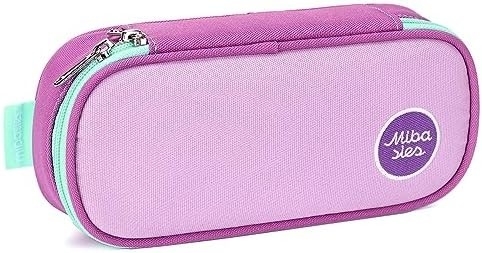 Hộp đựng bút chì mibasies Kids dành cho bé gái và bé trai Túi đựng bút mềm cầu vồng (Rainbow 1)