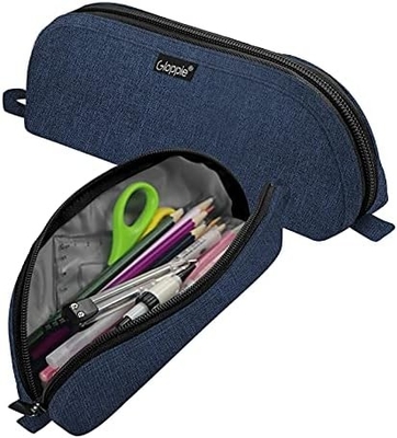 Gloppie Cute Pencil Case Kawaii Pencil Pouch Thẻ bút chì nhỏ Thẻ bút chì đơn giản với Thẻ bút chì Zipper Thẻ bút chì xe buýt