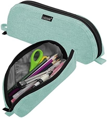 Gloppie Cute Pencil Case Kawaii Pencil Pouch Thẻ bút chì nhỏ Thẻ bút chì đơn giản với Thẻ bút chì Zipper Thẻ bút chì xe buýt