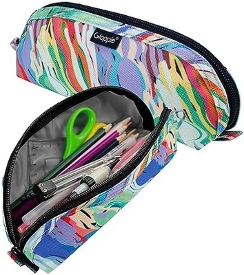 Gloppie Cute Pencil Case Kawaii Pencil Pouch Thẻ bút chì nhỏ Thẻ bút chì đơn giản với Thẻ bút chì Zipper Thẻ bút chì xe buýt