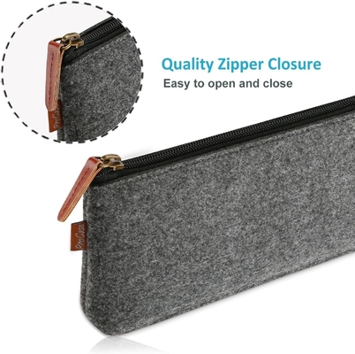 ProCase túi bút chì Case bút chì, sinh viên cảm giác đồ văn phòng túi Zipper túi cho bút chì, bút chì, điểm nhấn, bút Gel, dấu