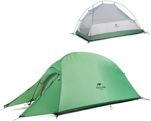 Lều dành cho 1 người Naturehike Cloud-Up Lều đeo ba lô nhẹ dành cho một người, Lều dành cho một người siêu nhẹ chống thấm nước, Do