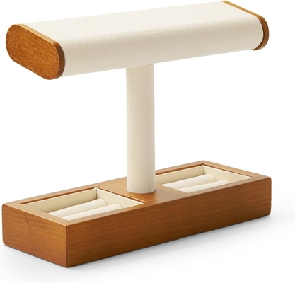 Solid Wood Watch Display Stand T-bar Watch Stand Đứng Đứng Đặt đồ trang sức Đứng Đứng Đứng Đứng Đứng Đứng Đứng Đứng