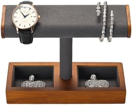 Solid Wood Watch Display Stand T-bar Watch Stand Đứng Đứng Đặt đồ trang sức Đứng Đứng Đứng Đứng Đứng Đứng Đứng Đứng