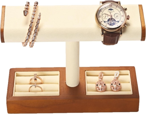 Solid Wood Watch Display Stand T-bar Watch Stand Đứng Đứng Đặt đồ trang sức Đứng Đứng Đứng Đứng Đứng Đứng Đứng Đứng