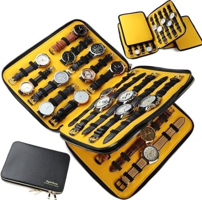 40 khe cắm Thẻ lớn Chiếc đồng hồ băng lưu trữ dây chuyền tổ chức hai lớp, đồng hồ và dây chuyền tổ chức cho Apple