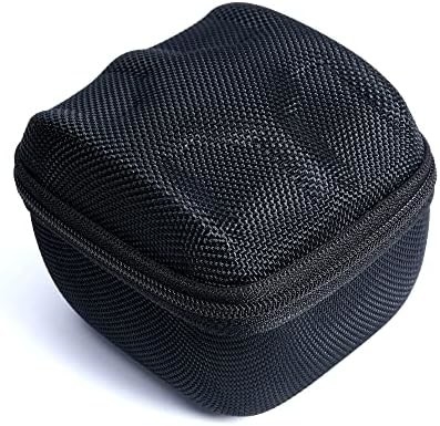 3 watch travel case roll, Hard watch carry case roll display storage holder box with soft foam pillows fit all size