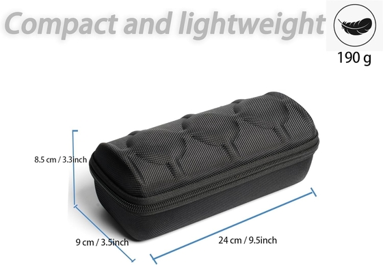 3 watch travel case roll, Hard watch carry case roll display storage holder box with soft foam pillows fit all size