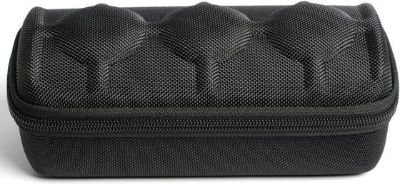 3 watch travel case roll, Hard watch carry case roll display storage holder box with soft foam pillows fit all size
