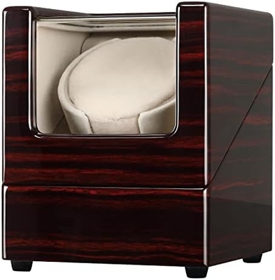 Chiyoda Watch Winder cho đồng hồ tự động đơn Hộp gỗ rắn với động cơ Mabuchi