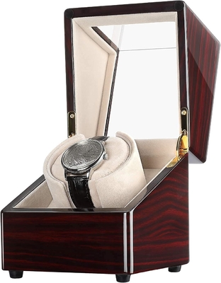 Chiyoda Watch Winder cho đồng hồ tự động đơn Hộp gỗ rắn với động cơ Mabuchi