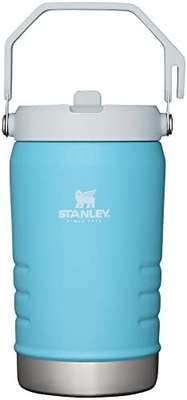 IceFlow thép không gỉ Tumbler với rơm, bình nước cách điện chân không cho nhà, văn phòng hoặc xe hơi, cốc tái sử dụng