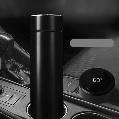 chai nước với màn hình hiển thị nhiệt độ LED,cửa tường hai vòi nước cách nhiệt,băng không gỉ thể thao ô tô