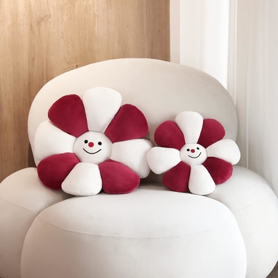 Gối hoa, hoa hình ném gối đồ trang trí Giáng sinh gối sàn hoa, gối ngồi, trang trí phòng dễ thương &amp; Plush