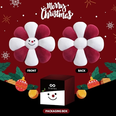 Gối hoa, hoa hình ném gối đồ trang trí Giáng sinh gối sàn hoa, gối ngồi, trang trí phòng dễ thương &amp; Plush