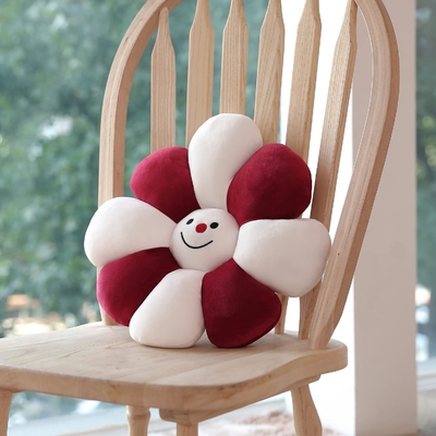 Gối hoa, hoa hình ném gối đồ trang trí Giáng sinh gối sàn hoa, gối ngồi, trang trí phòng dễ thương &amp; Plush
