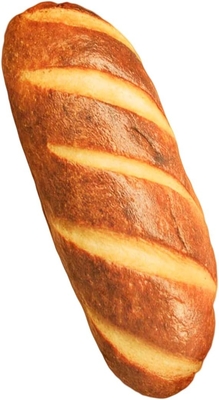 40 trong mô phỏng 3D bánh mì hình đệm mềm lưng Baguette Lưng đệm đồ ăn vui nhộn đồ chơi nhồi bông