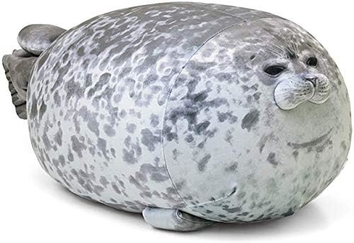 MerryXD Chubby Blob Seal Cushion, Cotton Plush Animal Toy Cute Ocean Medium