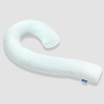 Gối cơ thể cho người lớn - gối giường dài mềm chèn để ngủ - bọt nhớ xé & nắp giặt có thể tháo ra