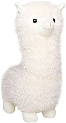 đồ chơi len alpaca, thú nhồi bông alpaca lớn 18 inch búp bê lông hoa ném gối, đệm mềm mềm Super Giáng sinh Valentine '