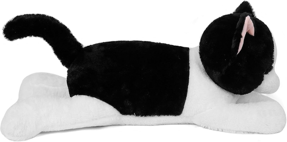 27 inch Mèo Đánh nặng thú nhồi bông, Cuddly Đánh nặng Mèo Plush Gối khổng lồ Plushie Quà lý tưởng cho người lớn &amp; trẻ em