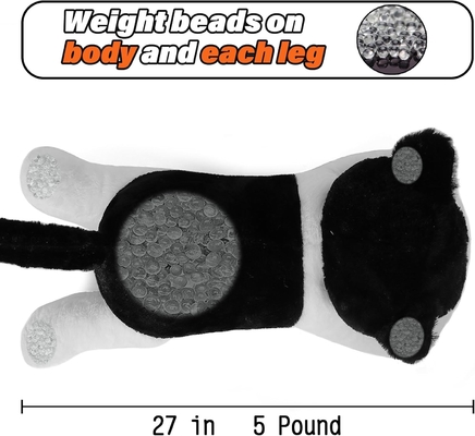 27 inch Mèo Đánh nặng thú nhồi bông, Cuddly Đánh nặng Mèo Plush Gối khổng lồ Plushie Quà lý tưởng cho người lớn &amp; trẻ em