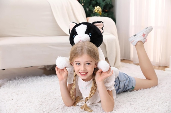 27 inch Mèo Đánh nặng thú nhồi bông, Cuddly Đánh nặng Mèo Plush Gối khổng lồ Plushie Quà lý tưởng cho người lớn &amp; trẻ em
