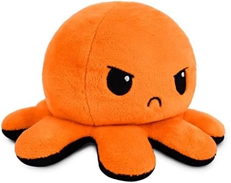 TeeTurtle - Con bạch tuộc có thể đảo ngược nguyên bản - Yêu + Ghét - Thú nhồi bông thần kinh dễ thương thể hiện khả năng của bạn