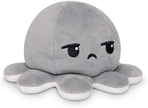 TeeTurtle - Con bạch tuộc có thể đảo ngược nguyên bản - Yêu + Ghét - Thú nhồi bông thần kinh dễ thương thể hiện khả năng của bạn