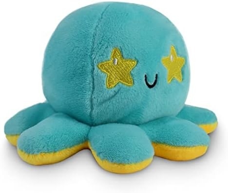 TeeTurtle - Con bạch tuộc có thể đảo ngược nguyên bản - Yêu + Ghét - Thú nhồi bông thần kinh dễ thương thể hiện khả năng của bạn