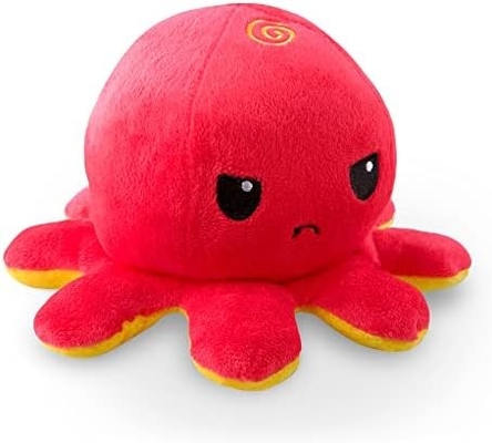 TeeTurtle - Con bạch tuộc có thể đảo ngược nguyên bản - Yêu + Ghét - Thú nhồi bông thần kinh dễ thương thể hiện khả năng của bạn