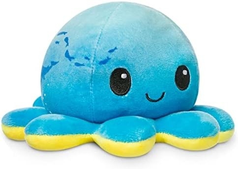TeeTurtle - Con bạch tuộc có thể đảo ngược nguyên bản - Yêu + Ghét - Thú nhồi bông thần kinh dễ thương thể hiện khả năng của bạn