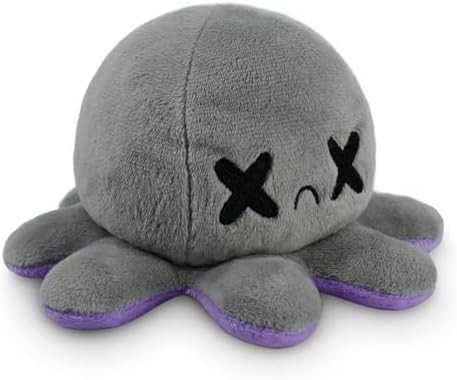 TeeTurtle - Con bạch tuộc có thể đảo ngược nguyên bản - Yêu + Ghét - Thú nhồi bông thần kinh dễ thương thể hiện khả năng của bạn