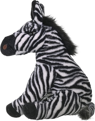 Cộng hòa hoang dã Zebra Plush, thú nhồi bông, đồ chơi Plush, quà tặng cho trẻ em, Cuddlekins 12 inch, đa màu