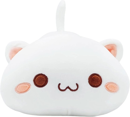 Onsoyours Cute Kitten Plush Toy 25.5 &quot;Cấp đầy động vật nuôi Kitty Soft Anime Cat Lớn đệm Plush cho trẻ em (trắng A, 25.5