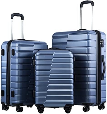 Chiếc túi xách PC ABS TSA 3 phần Set Lock Spinner Carry on (Teal blue)